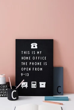 Interiør|DesignLetters Design Letters Kontorikoner til Opslagstavle 20 pcs, Hvid