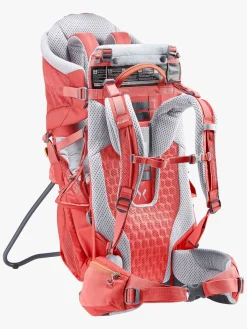 Bæreseler, Strækvikler & Bærestole|Deuter Kid Comfort Active SL Bærestol, Currant Rød
