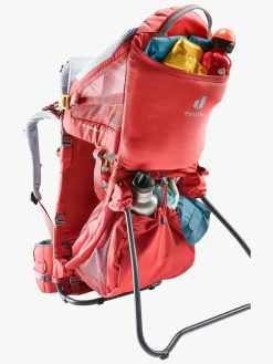 Bæreseler, Strækvikler & Bærestole|Deuter Kid Comfort Active SL Bærestol, Currant Rød