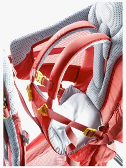 Bæreseler, Strækvikler & Bærestole|Deuter Kid Comfort Active SL Bærestol, Currant Rød