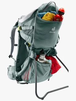 Bæreseler, Strækvikler & Bærestole|Deuter Kid Comfort Active Bærestol, Teal Grøn