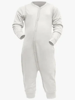 Børn Devold Heldragter-Breeze Merino Heldragt Merinould, Off White