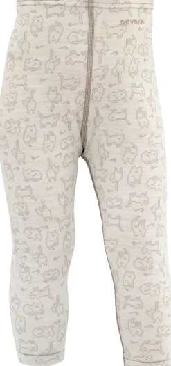 Undertøj|Uldtøj|Devold DUO ACTIVE Lange Underbukser Merinould BABY, Raw White