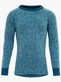 Uldtøj|Undertøj|Devold DUO ACTIVE Skiundertrøje KID, Moon