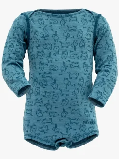 Undertøj|Uldtøj|Devold DUO ACTIVE Skiundertrøje Merinould BABY, Moon