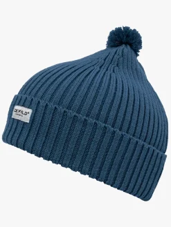 Uldtøj|Tilbehør|Devold SKOLMA MERINO BEANIE KID Hue, Flood