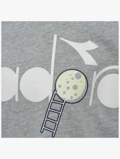 Børn Diadora Overdele-T-Shirt, Grey Melange