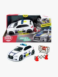DickieToys Legetøjsbiler & -Fartøjer-Dickie Toys Audi RS3 Svensk Politibil