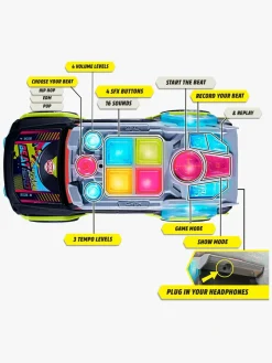 Legetøjsbiler & -Fartøjer|DickieToys Dickie Toys Beat Hero DJ-bil