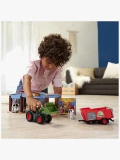 DickieToys Legetøjsbiler & -Fartøjer-Dickie Toys Bondegårdsstation