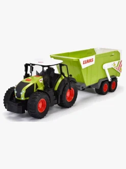 DickieToys Legetøjsbiler & -Fartøjer-Dickie Toys CLAAS Traktor med Anhænger