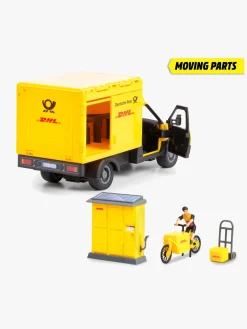 DickieToys Legetøjsbiler & -Fartøjer-Dickie Toys DHL Fragtbil