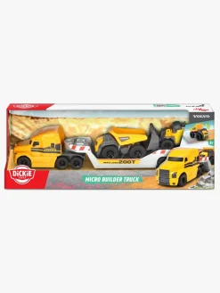 Legetøjsbiler & -Fartøjer|DickieToys Dickie Toys Mack Volvo Lastvogn Med Byggekøretøjer