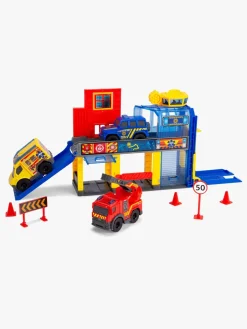 Legetøjsbiler & -Fartøjer|DickieToys Dickie Toys Redningsstation inkl 3 Transportmidler