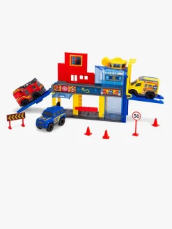 Legetøjsbiler & -Fartøjer|DickieToys Dickie Toys Redningsstation inkl 3 Transportmidler