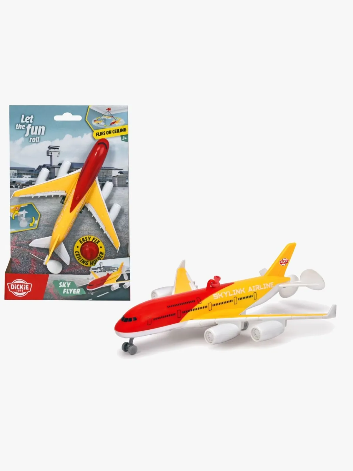 Legetøjsbiler & -Fartøjer|DickieToys Dickie Toys Sky Flyer Flyvemaskine