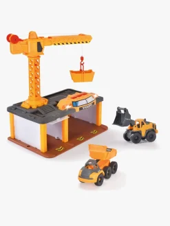 Legetøjsbiler & -Fartøjer|DickieToys Dickie Toys Volvo Parkeringshus med Byggekøretøjerer