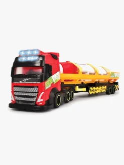 Legetøjsbiler & -Fartøjer|DickieToys Dickie Volvo Heavy Load Lastbil Rød/Hvid/Gul