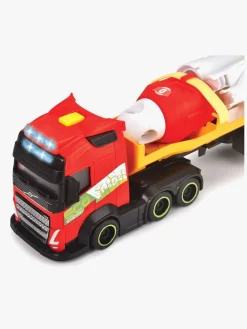 Legetøjsbiler & -Fartøjer|DickieToys Dickie Volvo Heavy Load Lastbil Rød/Hvid/Gul