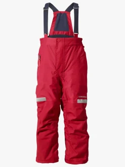 Børn Didriksons Termotøj|Vintertøj-Amitola Overtræksbukser, Flag Red