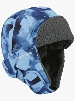 Børn Didriksons Tilbehør|Vintertøj-Biggles Hue, Salt Dark Blue