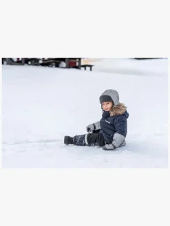 Tilbehør|Vintertøj|Didriksons Biggles Refleksvanter, Salt Dark Blue