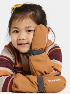 Tilbehør|Vintertøj|Didriksons Biggles Vanter, Almond Tree