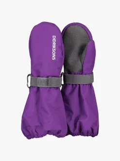 Børn Didriksons Tilbehør|Vintertøj-Biggles Vanter, Royal Purple