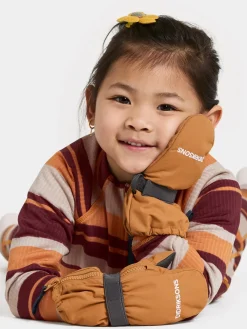 Tilbehør|Vintertøj|Didriksons Biggles Zip Vanter, Almond Tree