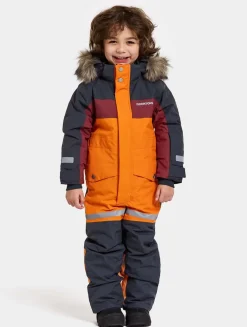 Flyverdragter|Didriksons Bjärven Flyverdragt, Orange Jam Rød/Blå/Orange