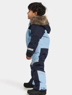 Børn Didriksons Overtøj-Bjärven Flyverdragt, Cloud Blue