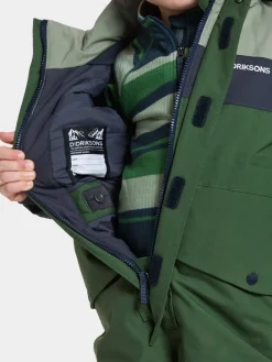 Børn Didriksons Flyverdragter-Bjärven Flyverdragt, Light Moss