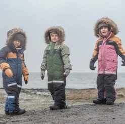 Børn Didriksons Flyverdragter-Bjärven Flyverdragt, Light Moss