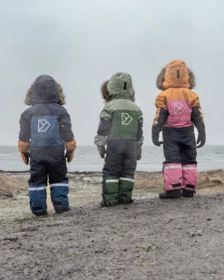 Børn Didriksons Flyverdragter-Bjärven Flyverdragt, Light Moss