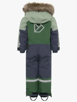 Børn Didriksons Flyverdragter-Bjärven Flyverdragt, Light Moss