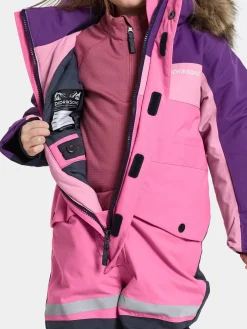 Flyverdragter|Didriksons Bjärven Flyverdragt, Sweet Pink Lyserød/Lilla