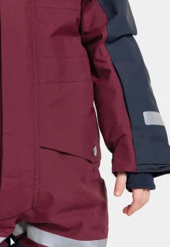 Flyverdragter|Overtøj|Didriksons Bjärven Flyverdragt, Rusty Wine Rød/Blå