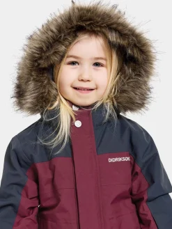 Flyverdragter|Overtøj|Didriksons Bjärven Flyverdragt, Rusty Wine Rød/Blå