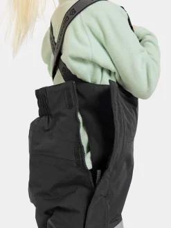 Børn Didriksons Vintertøj-Bjärven Overtræksbukser, Black