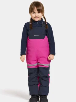 Børn Didriksons Termotøj|Vintertøj-Bjärven Overtræksbukser, Plastic Pink