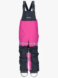 Børn Didriksons Termotøj|Vintertøj-Bjärven Overtræksbukser, Plastic Pink