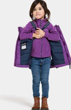Vintertøj|Didriksons Bjärven Vinterjakke, Royal Purple Lilla