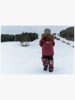 Vintertøj|Didriksons Bjärven Vinterjakke, Rusty Wine Rød