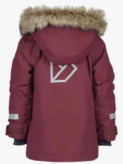 Vintertøj|Didriksons Bjärven Vinterjakke, Rusty Wine Rød