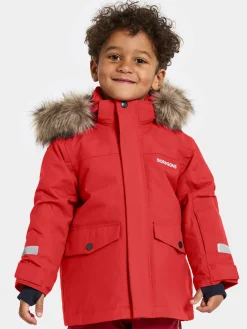 Vintertøj|Didriksons Bjärven Vinterjakke, Pomme Red