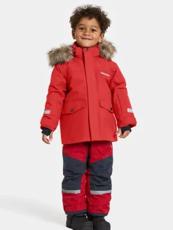 Vintertøj|Didriksons Bjärven Vinterjakke, Pomme Red