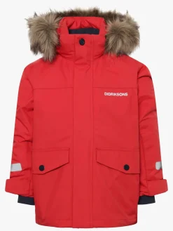 Vintertøj|Didriksons Bjärven Vinterjakke, Pomme Red