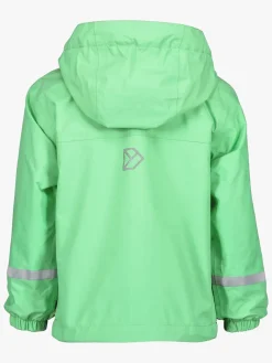 Overtøj|Didriksons Bladet Skaljakke, Dusty Lime Grøn/Sort