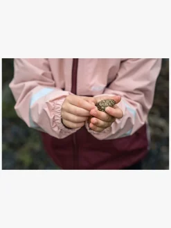 Overtøj|Didriksons Bladet Skaljakke, Dusty Pink Lilla/Lyserød