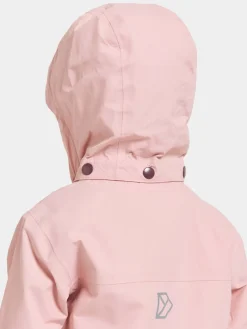 Overtøj|Didriksons Bladet Skaljakke, Dusty Pink Lilla/Lyserød